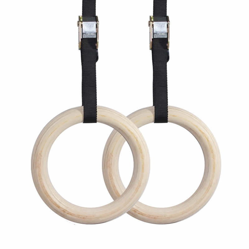 Buy 32mm Wooden Gymnastic Rings | Fitness Equipment Dublin