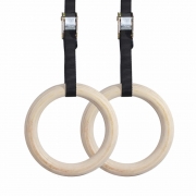 Buy 32mm Wooden Gymnastic Rings | Fitness Equipment Dublin