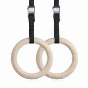 Buy 32mm Wooden Gymnastic Rings | Fitness Equipment Dublin