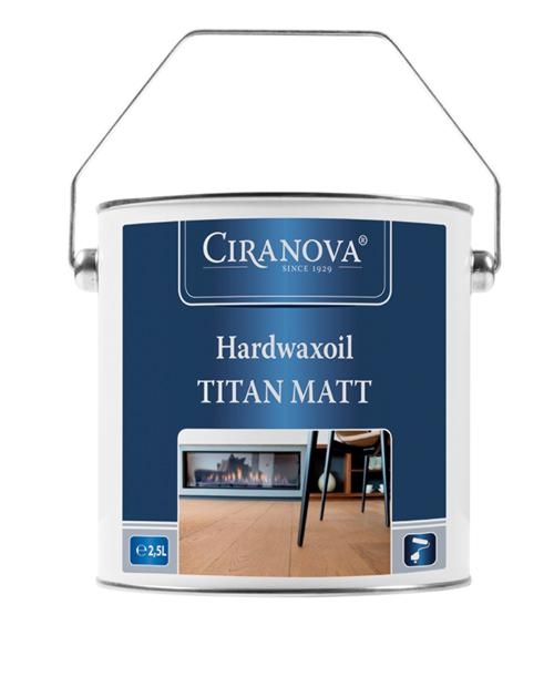 Titan Hardwax Oil – Matt – 2.5L – Oil Finishes > Titan Hardwax Oil – Ciranova Finishes