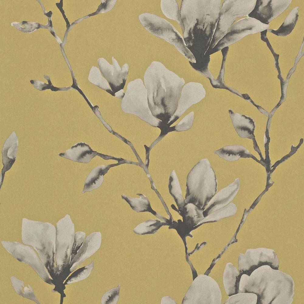 Harlequin – Momentum 3 Lotus 110879 Wallpaper – Grey / Olive Green – Gravure Printed – 68.6cm