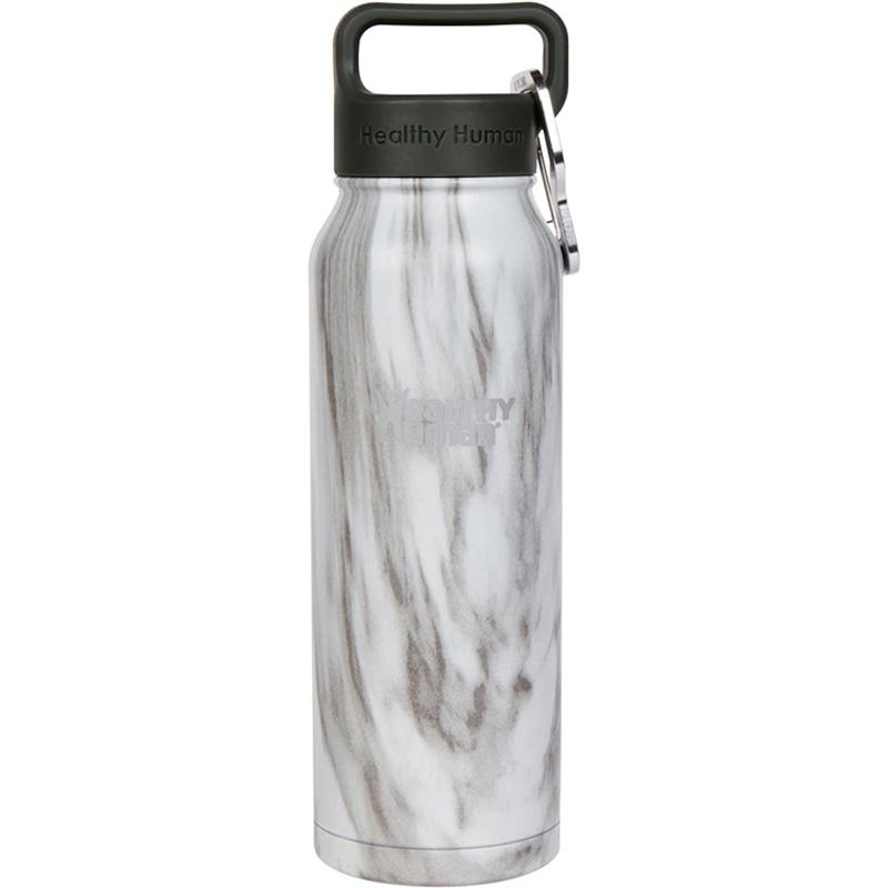 Healthy Human Stein Water Bottle – Stone White 21oz (620ml) – Aqua Swim Supplies