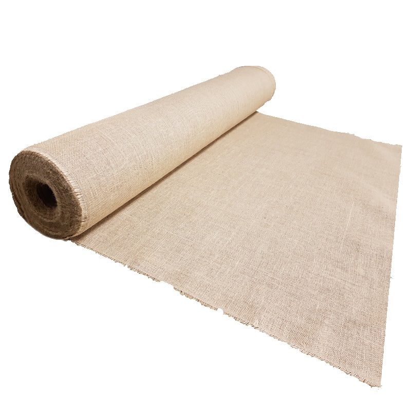 Luxury 320gsm Natural Hessian Jute Roll – 5 Metres – Just The Job Supplies