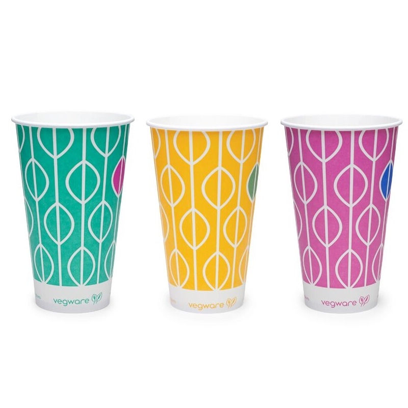 22oz paper cold cup, 96-Series – Hula – Pack (50)