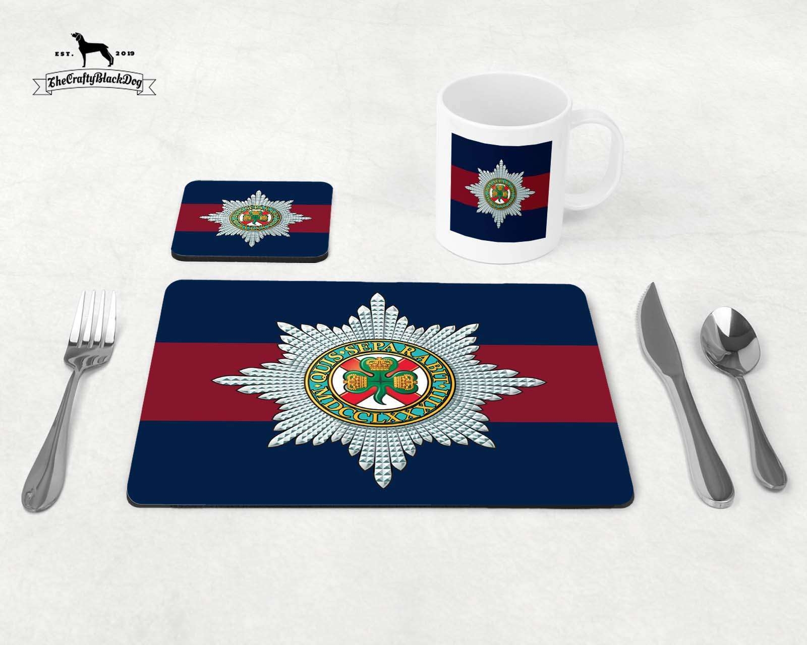 Irish Guards – Table Set – Crafty Black Dog
