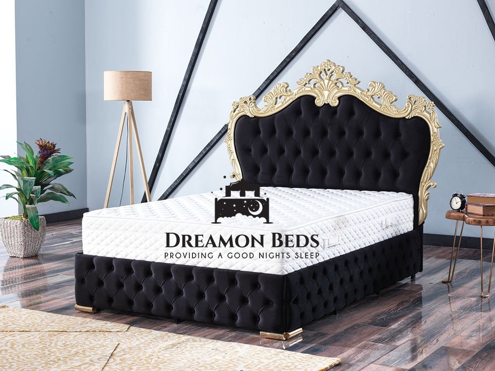 Hugo Crown Bed With 60″ Headboard Exclusive & Limited Edition – Dreamon Beds