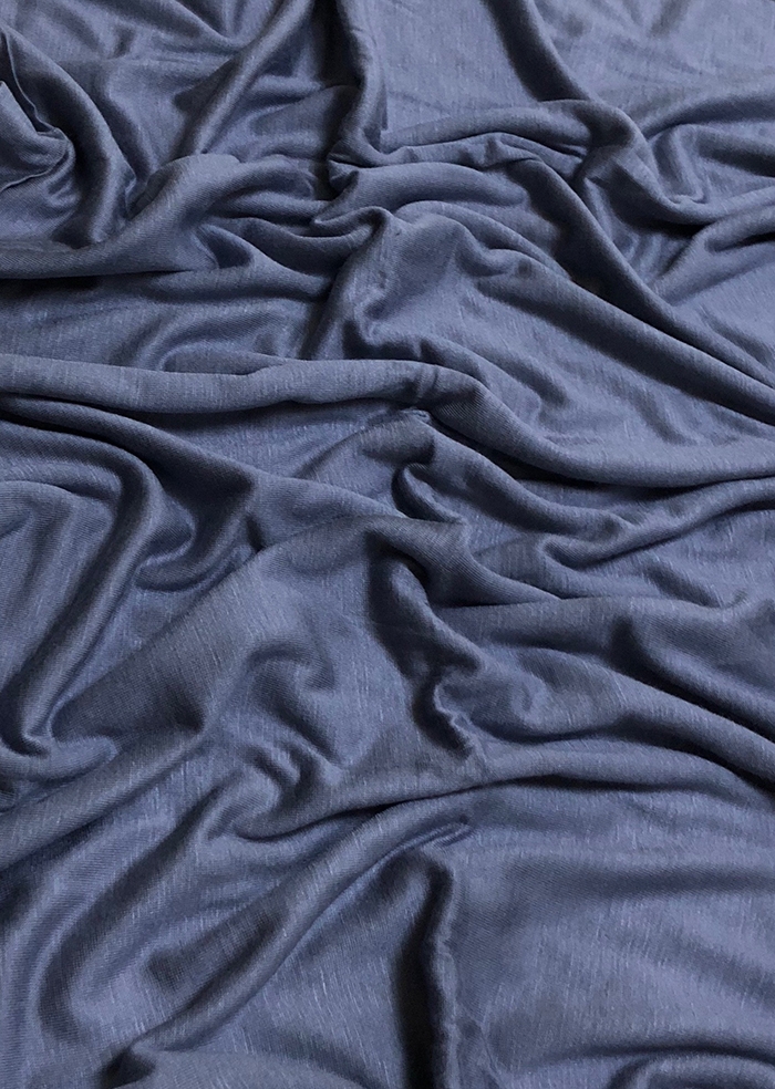 Denim Blue Jersey Hijab