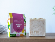 Patchouli and Lime Soap – Clyde Soaps , Cold Process, Palm Oil & Plastic Free, Eco Gift, UK Handmade Vegan, Cruelty Free, Artisan Soap 50g Mini Soap