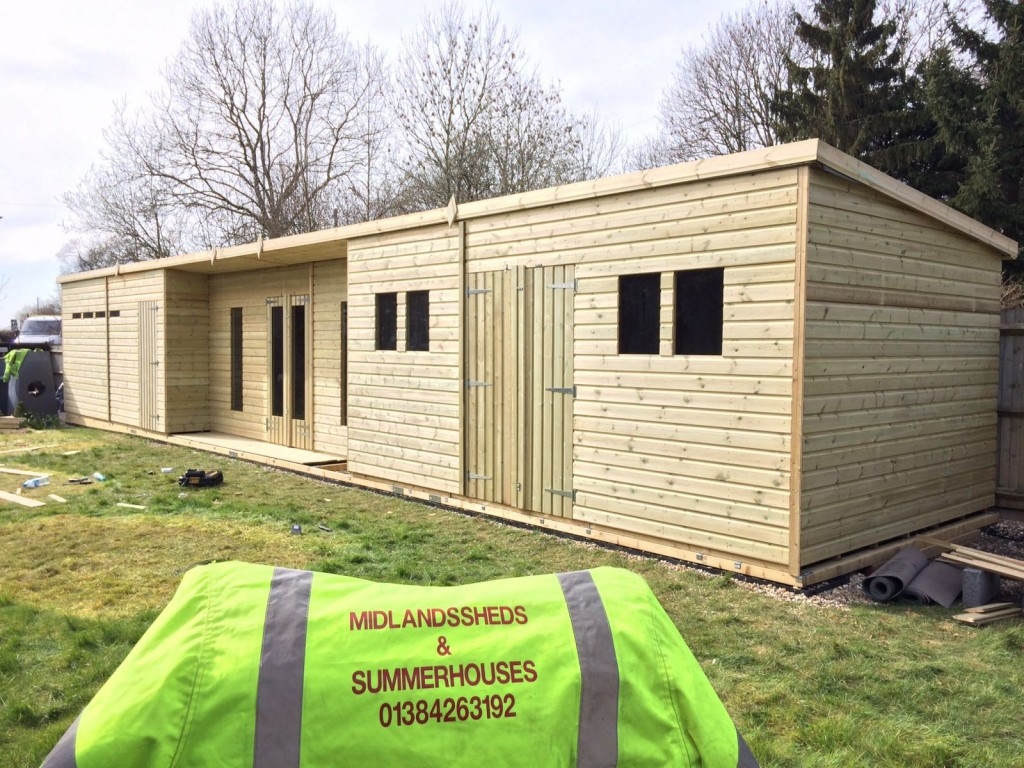 48 x 10ft 19mm Ultimate Tanalised Summerhouse Shed Man Cave