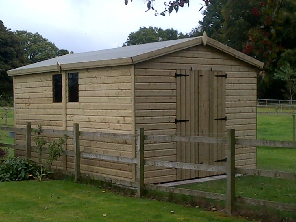 10 x 10ft 19mm Ultimate Tanalised Apex Shed
