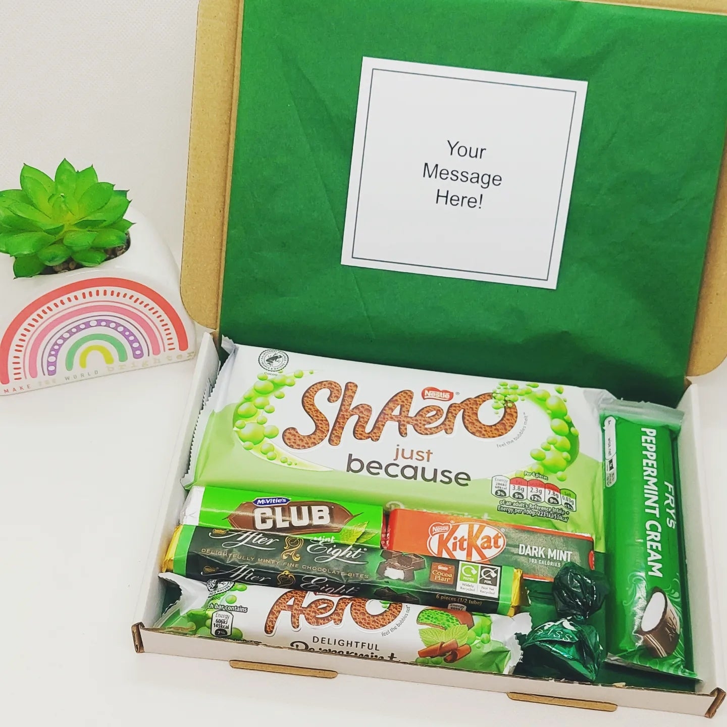 Mint Chocolate Letterbox Gift – The Happiness Box