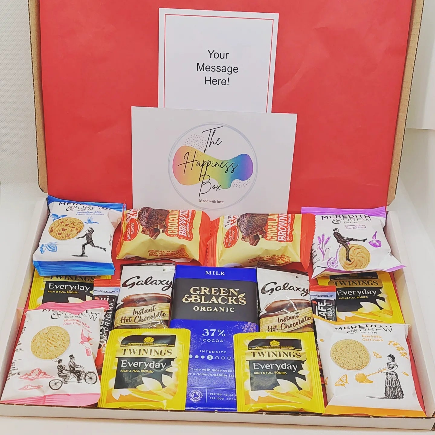 Afternoon Tea Letterbox Gift – The Happiness Box Large