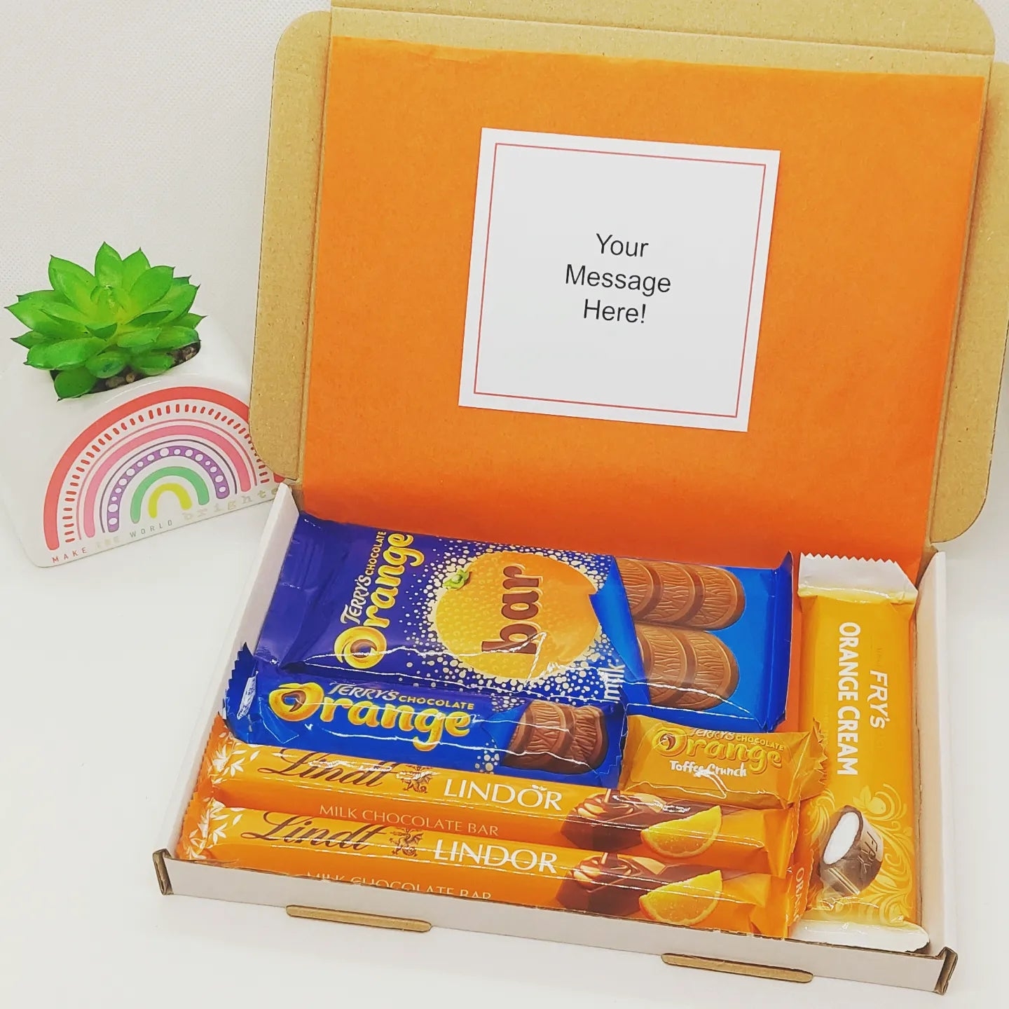 Chocolate Orange Letterbox Gift Box – The Happiness Box