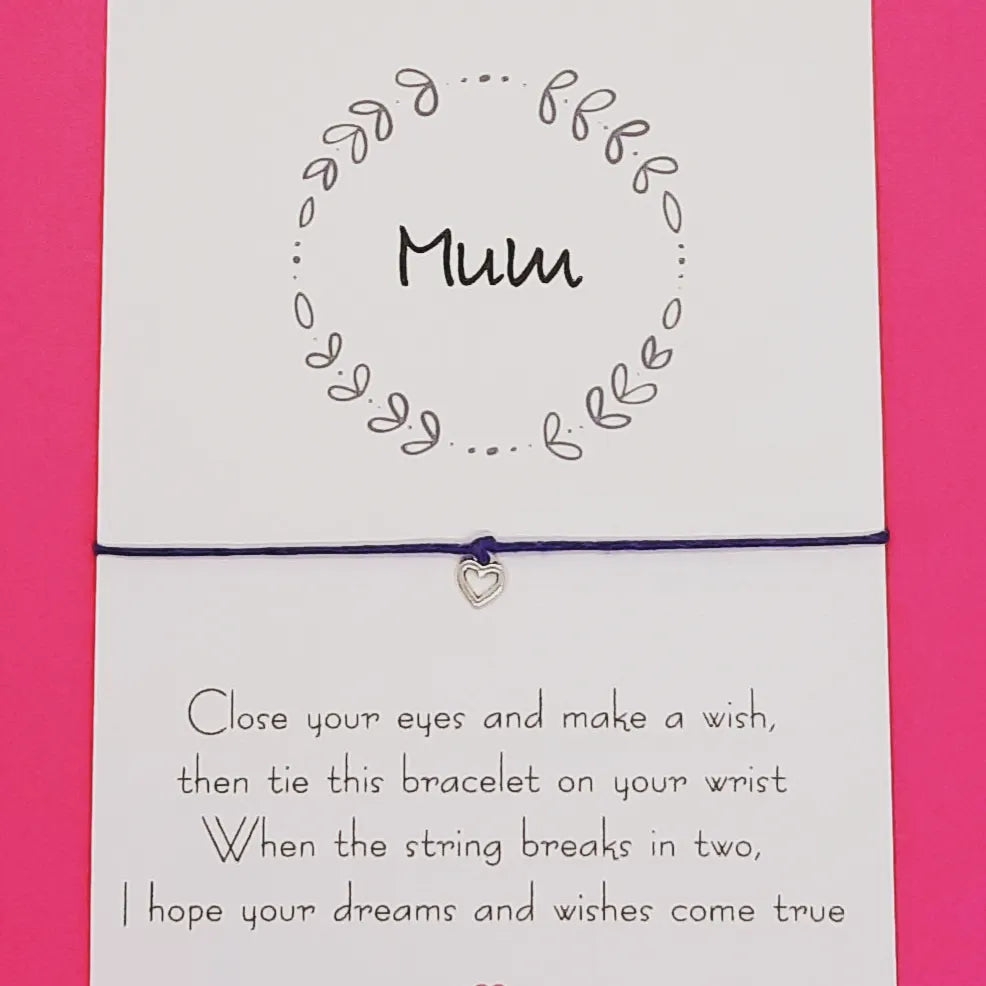 Mum Wish Bracelet – The Happiness Box