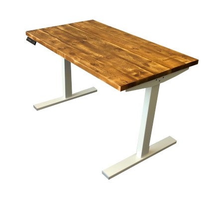 U3 Rustic Pine Top Desks – – Up Standesk