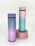Bspoiled Insulated Travel Flask 500ml – 1x Blue/Peach and 1x Lilac/Pink – BSpoiled