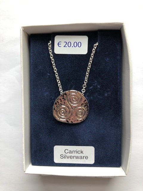 Silver Spirit Pendant – Necklace – The Donegal Shop