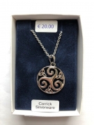 Silver Spirit Pendant – Necklace – The Donegal Shop
