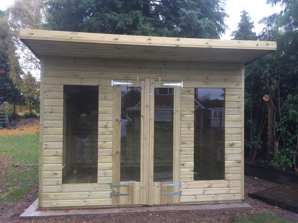 12 x 8ft 19mm Ultimate Summerhouses With 2ft Overhang