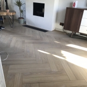 Desert Oak Herringbone Laminate – 12mm – Water & Scratch Resistant – Wood Floor Store