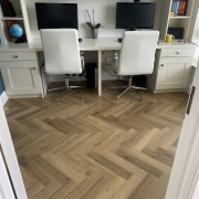 Farmhouse Oak Herringbone Laminate – 12mm – Water & Scratch Resistant – Wood Floor Store