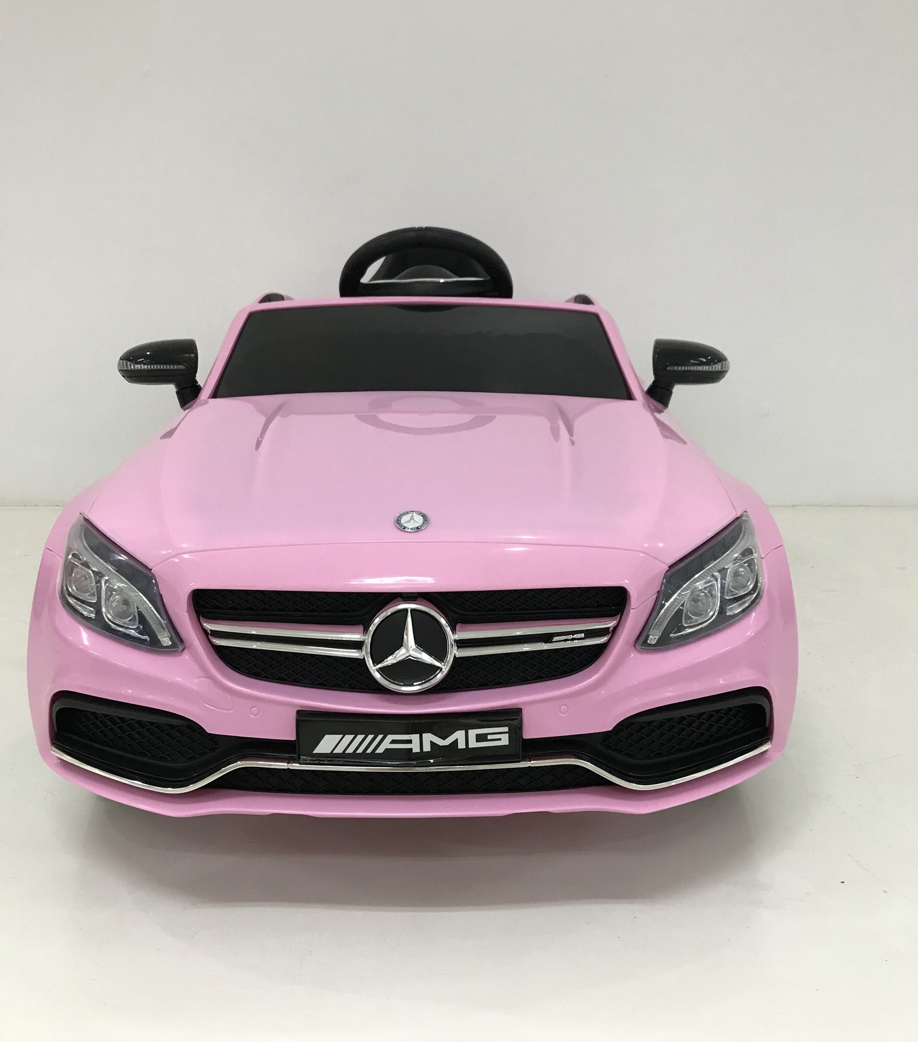 Licensed Mercedes C63 AMG – 12V Electric Ride On Car – Pink