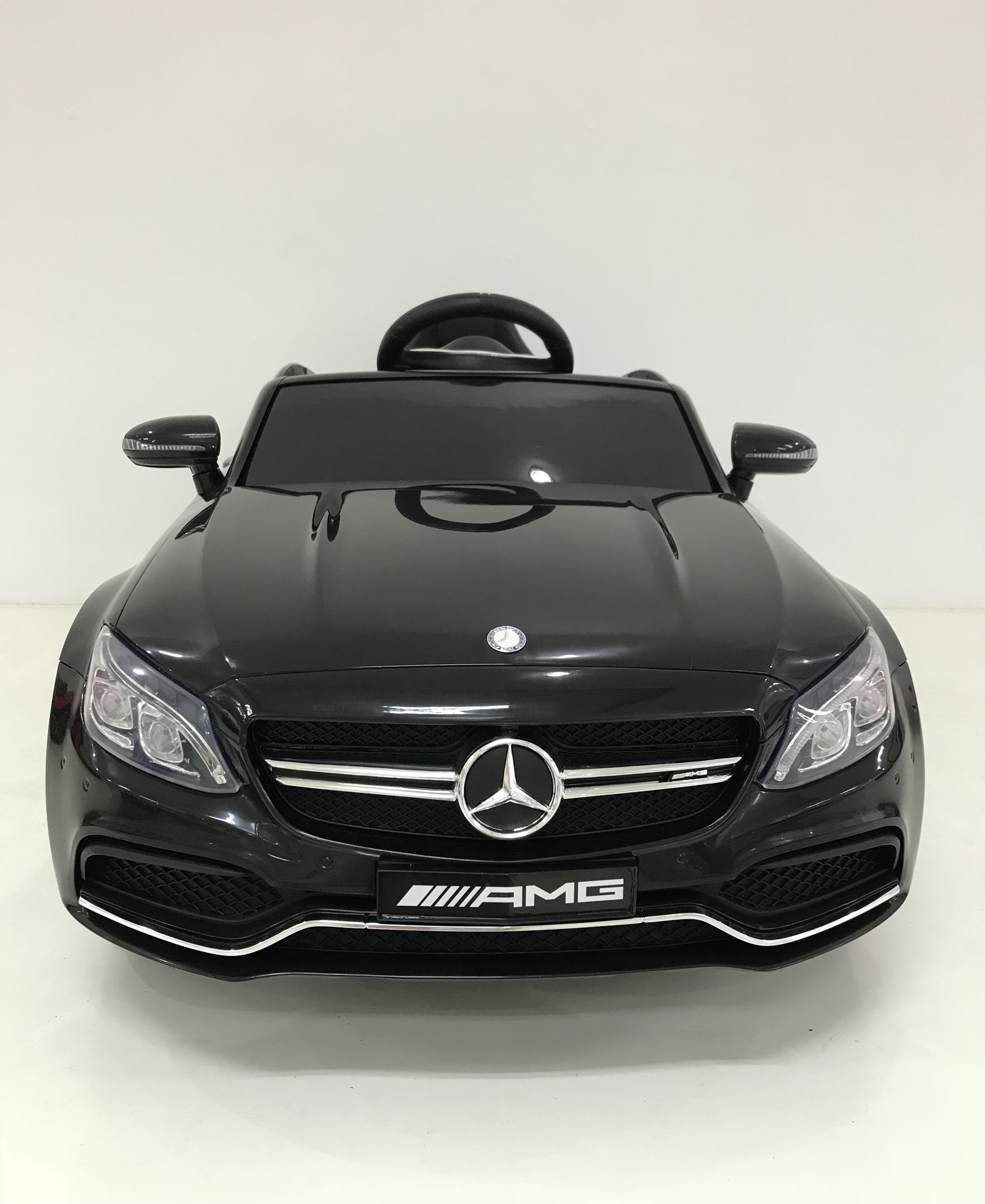 Licensed Mercedes C63 AMG – 12V Electric Ride On Car – Black