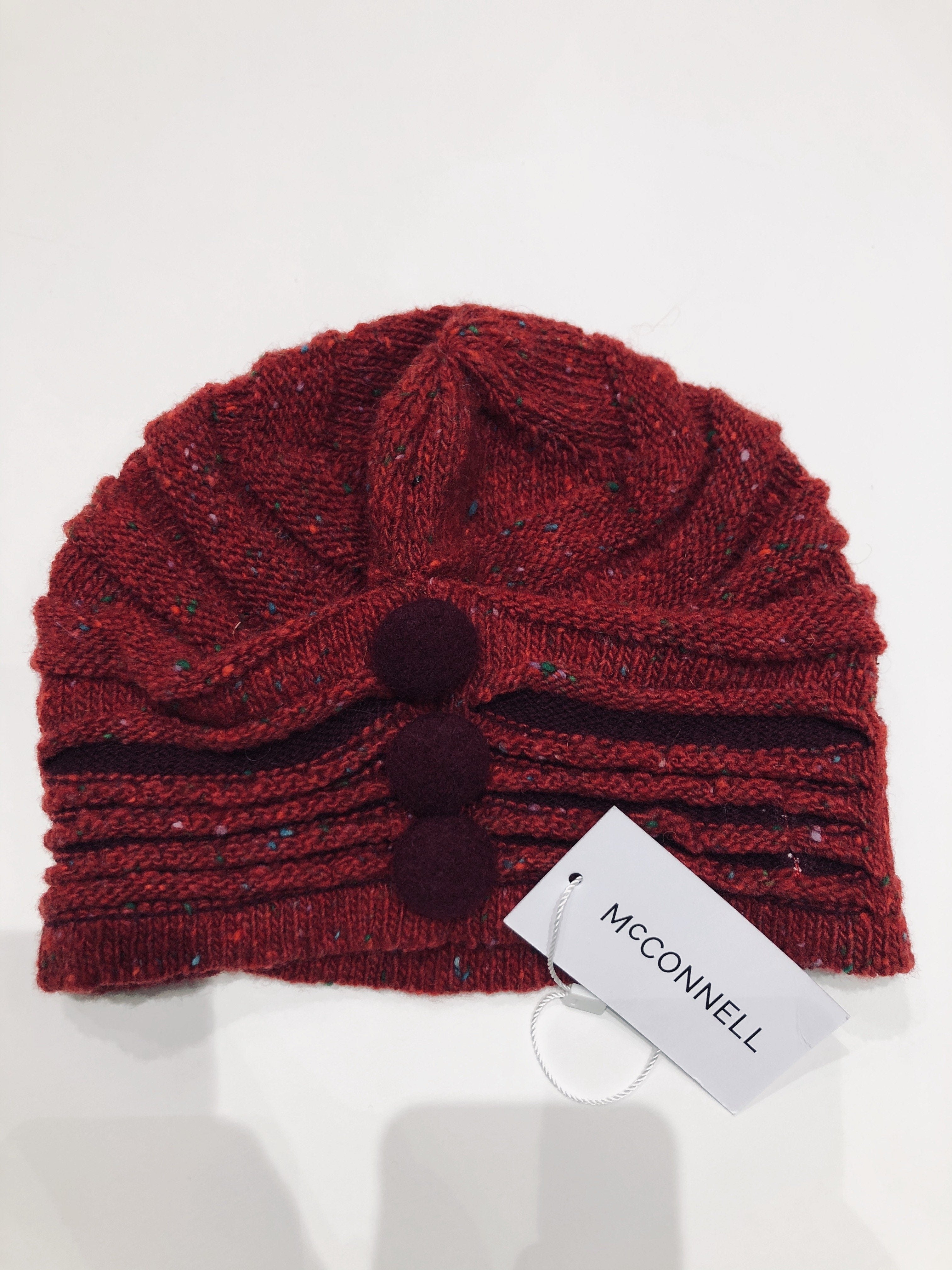 McConnell Flower Hat, Red – The Donegal Shop
