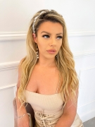 Bspoiled Women’s Fashion Headband with Drop Tassel Pearl Earrings – BSpoiled