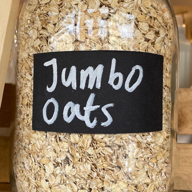 Food Refill – Organic Cereal Jumbo Oat 500g – By The Cleaning Cabinet