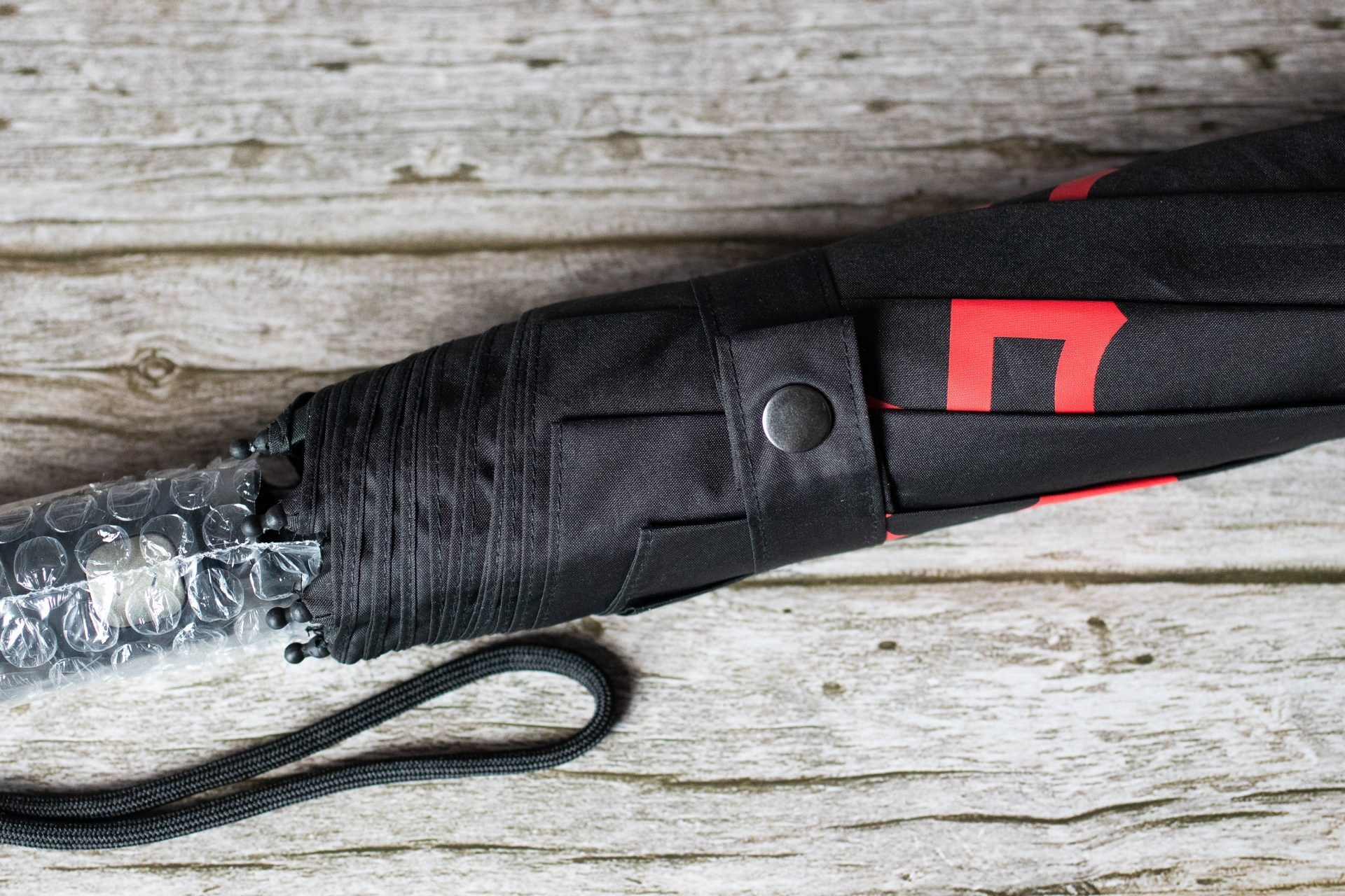 TUDOR Official Small Black & Red Authentic Umbrella – MVS Watches