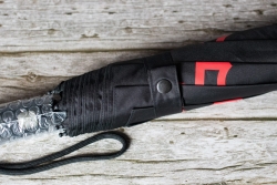 TUDOR Official Small Black & Red Authentic Umbrella – MVS Watches