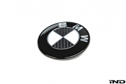 IND Distribution IND Carbon Trunk Roundel for BMW Black Chrome – Yes – AUTOID