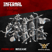 Goblin Arrows | Infernal Empire | White Angel Miniatures 32mm – Premium 3D Printed Miniatures – CT Miniatures UK