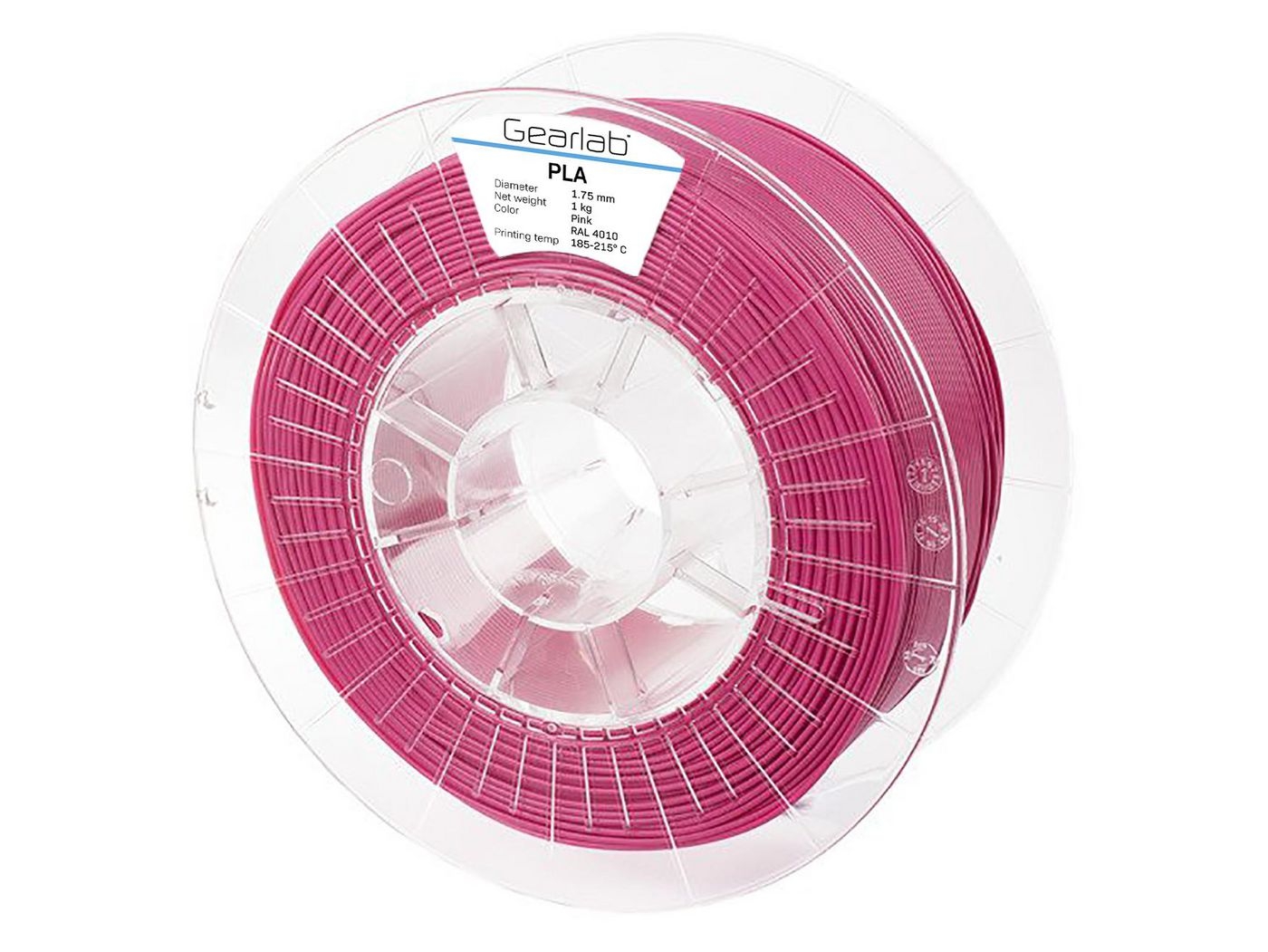 Gearlab PLA – Multiple colors – 1.75-2.85mm – 1KG, 1.75mm – Pink – 1000g – Gearlab