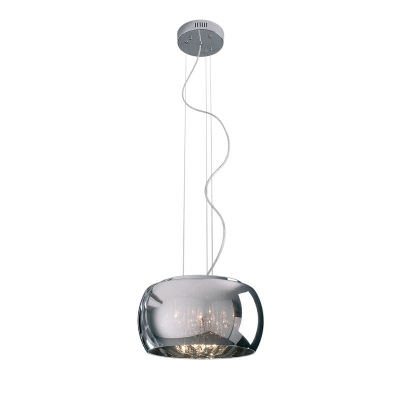 Impex Lighting Deni 5 Lights Ceiling Fitting In Crystal And Chrome Finish CFH606091/05A/CH – Deni ceiling – Impex Lighting – Daz Lighting