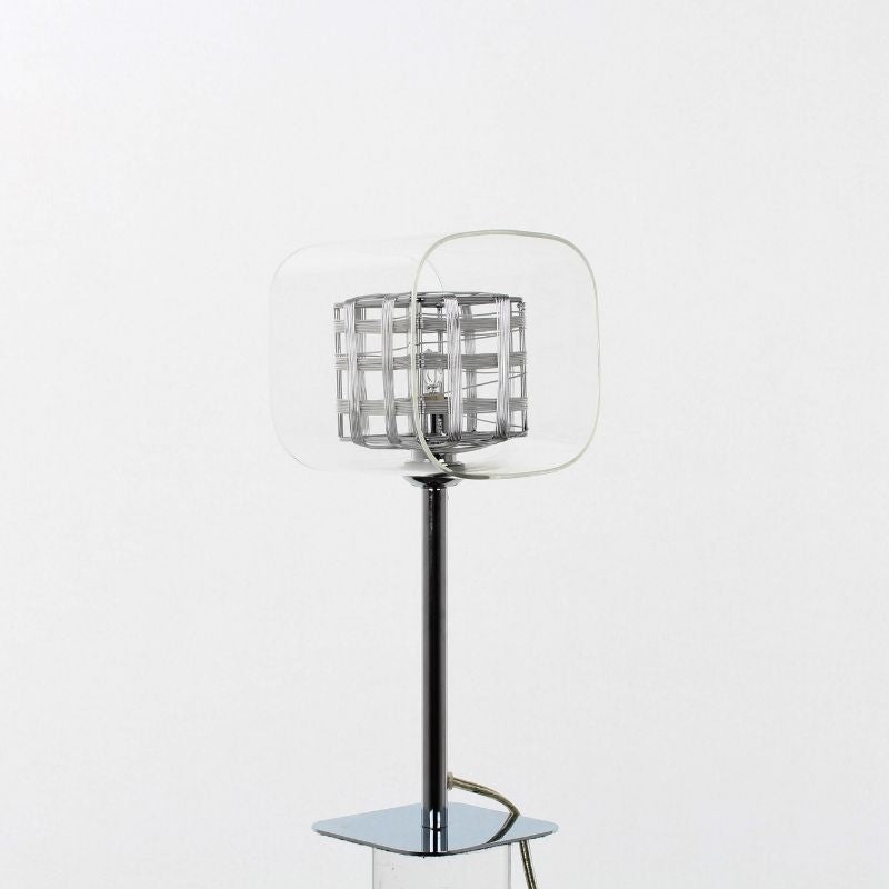 Impex Lighting Avignon Glass Single Light Table Lamp In Crystal And Chrome Finish PGH01515/01/TL/CH – Avignon Table Lamp – Impex Lighting – Daz