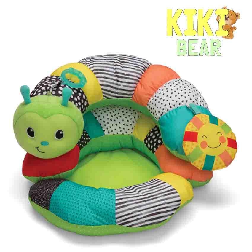 Infantino Prop-A-Pillar Tummy Time & Seated Support – Kiki Bear