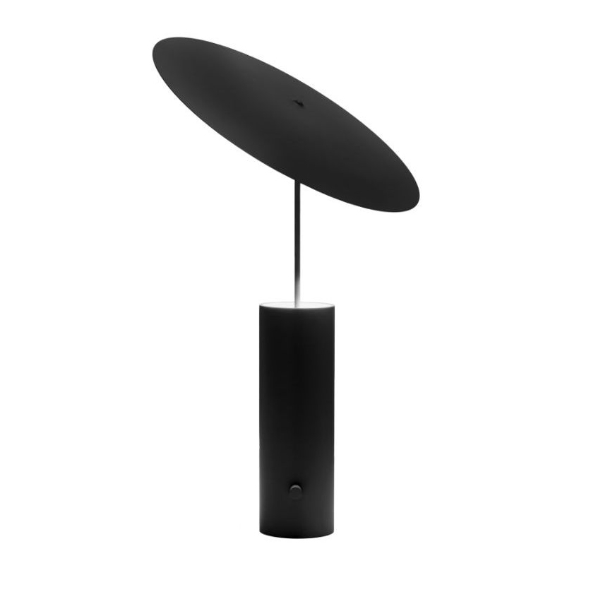 Innermost – Parasol Table Lamp – Black – Black – Powder Coated Steel – 36cm x 50cm
