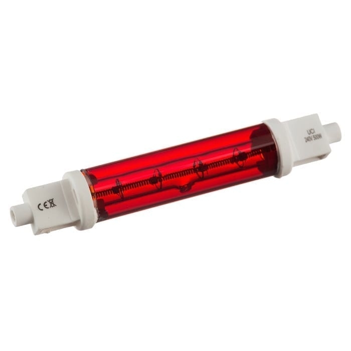 Ruby Jacketed Infrared Lamps 118-R7S – 500w – Under Control LTD