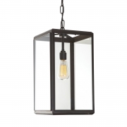 J Adams & Co – Hazel Lantern – Pendant Light – Small – Bronze Colour – Brass Material