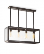 J Adams & Co – Lilac Pendant 4 – Small – Bronze Colour – Brass Material