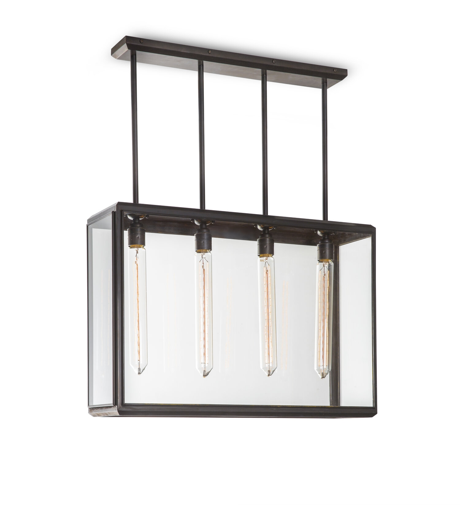 J Adams & Co – Lilac Pendant 4 – Large – Bronze Colour – Brass Material