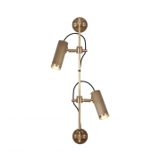 J Adams & Co – Spot Wall Rail – Wall Light Fixture – Brass Colour – Brass Material