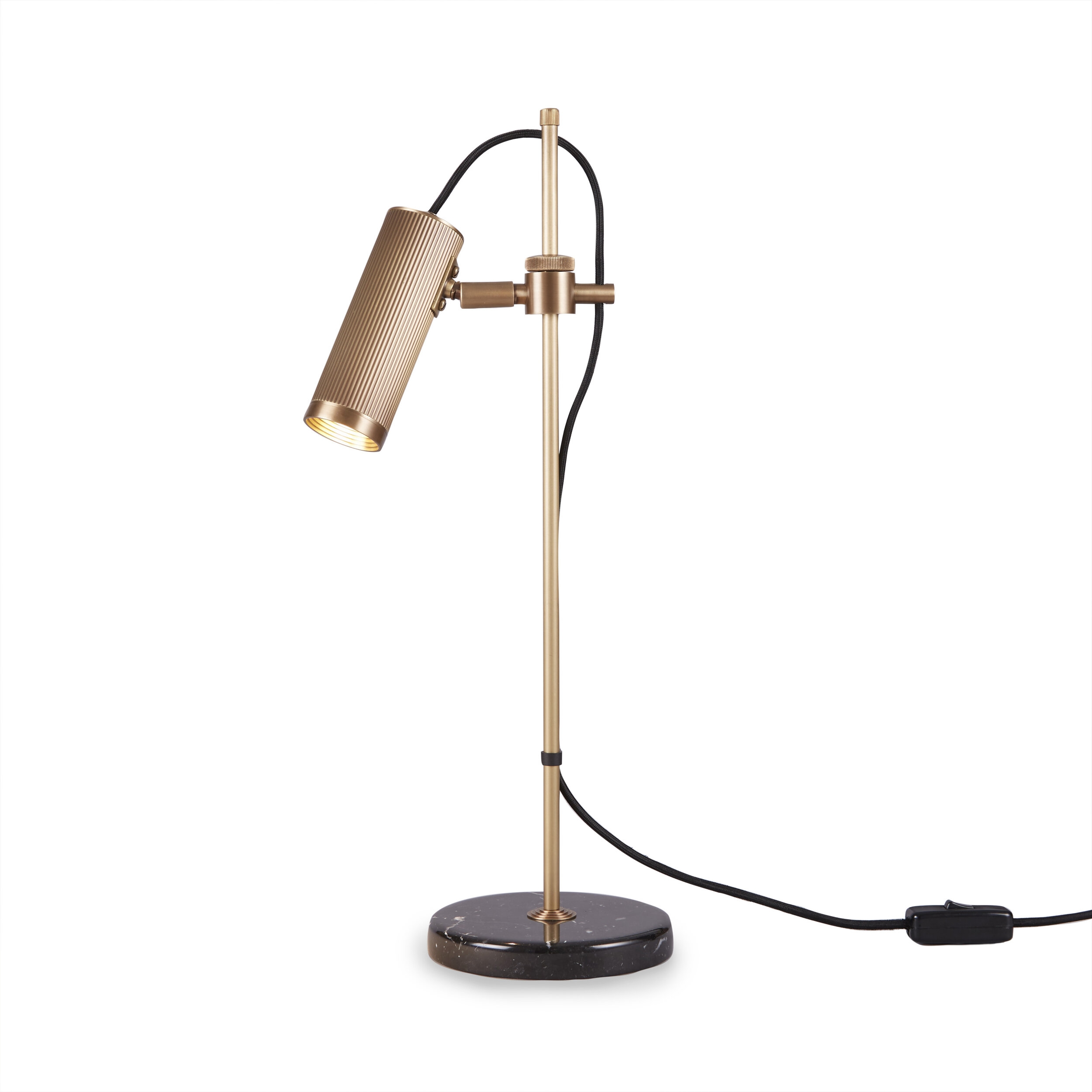 J Adams & Co – Spot Desk Light – Brass Colour – Brass Colour – Brass Material