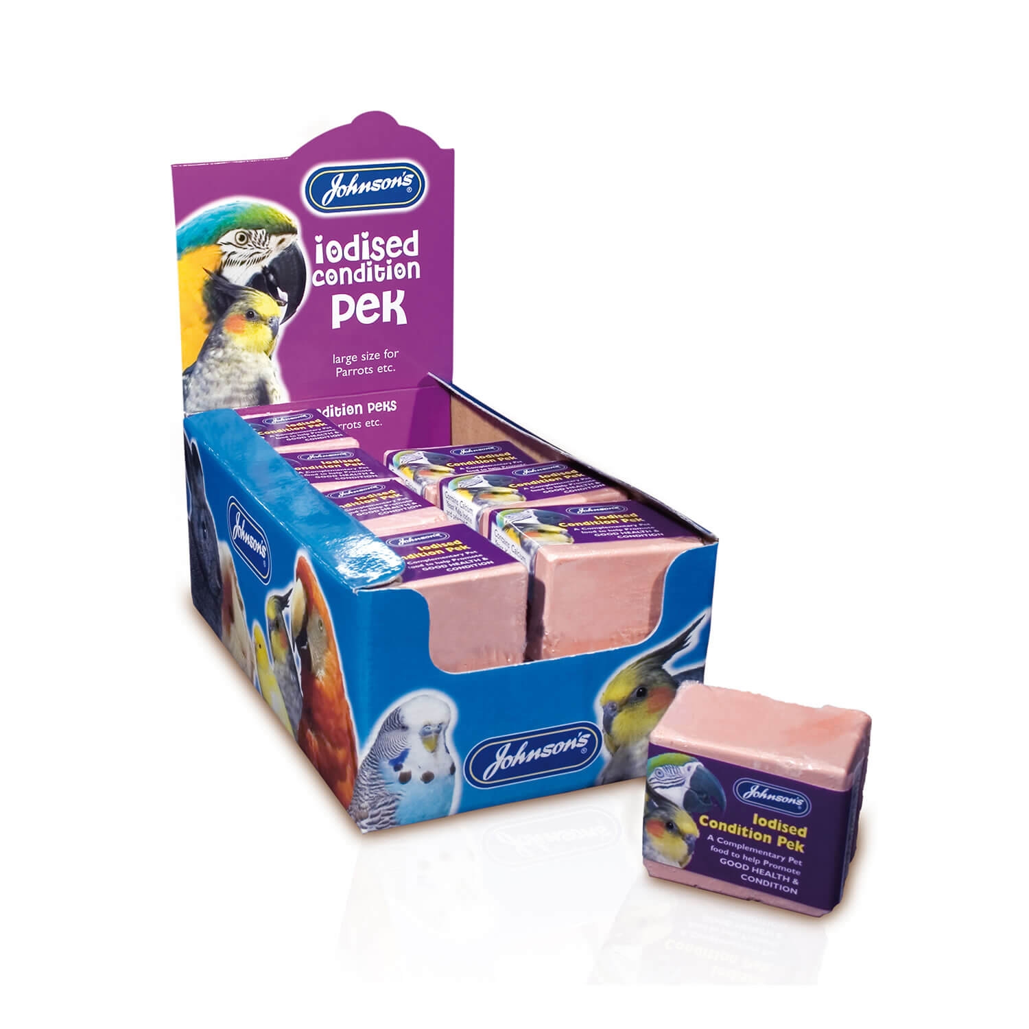 JOHNSON’S VETERINARY IODISED CONDITION PEK  100g