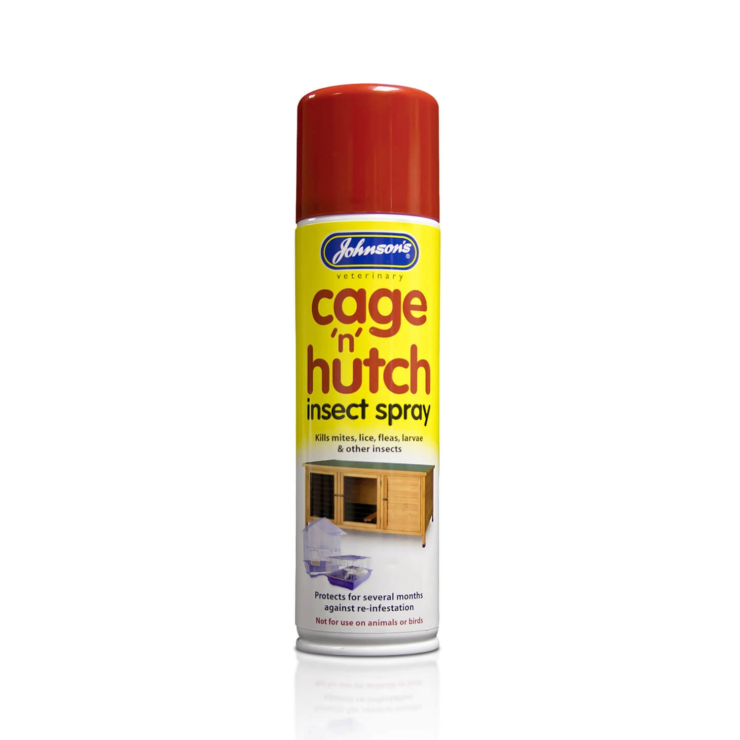 JOHNSON’S VETERINARY CAGE ‘N’  HUTCH INSECT SPRAY  250ml
