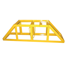 EPD – Manual Screw Jack – Jack Plinths For Manual Screw Jacks – -100-8-1 – Yellow – 300 mm X 320 mm X 1200 mm