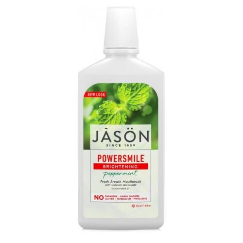 Powersmile Brightening Peppermint Mouthwash | Jason | 473ml