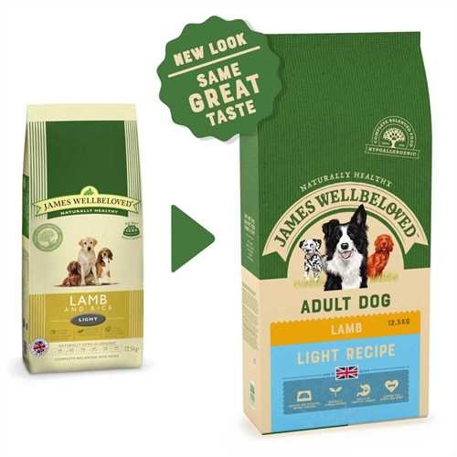 James Wellbeloved Dog Adult Light Lamb & Rice, 1.5KG,12.5Kg 12.5Kg – Fur2Feather Pet Supplies
